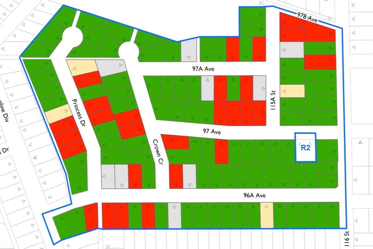 Surrey council voting on rezoning proposal for entire Royal Heights Park Neighbourhood