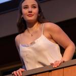 Aleksandra Dolecki as Juliet, during the famous balcony scene. (Tyler Garnham Photography/Contributed to Peace Arch News)